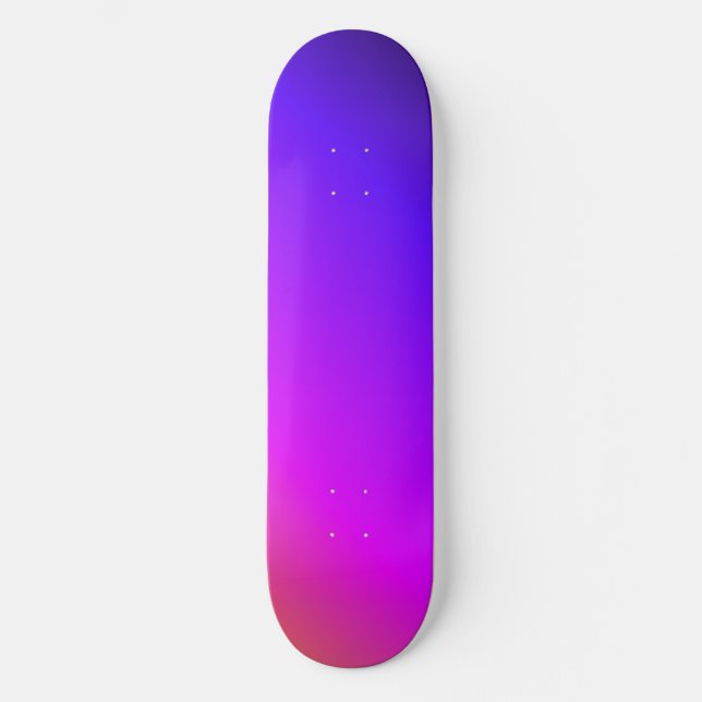 Lilapink Skateboard (Vorderseite)