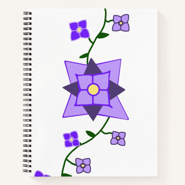 LilaProjekte Botanisches Notizbuch (Vorderseite)