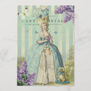 Lilas Au printemps Einladung