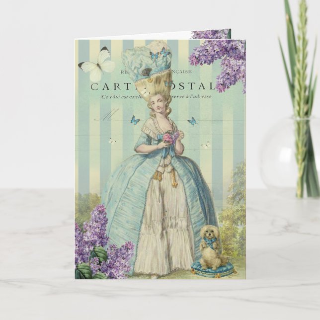 Lilas au printemps, mütter dat karte (Vorderseite)