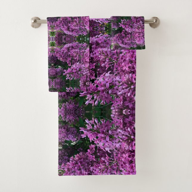 lilas rose violet | photo florale rose romantique (En situation)