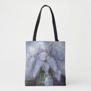"Lilas sac fourre-tout à jardin de lavande dans