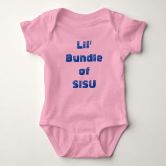 Lil'Bundle of SISU Baby One-Piece (Pink) Strampler