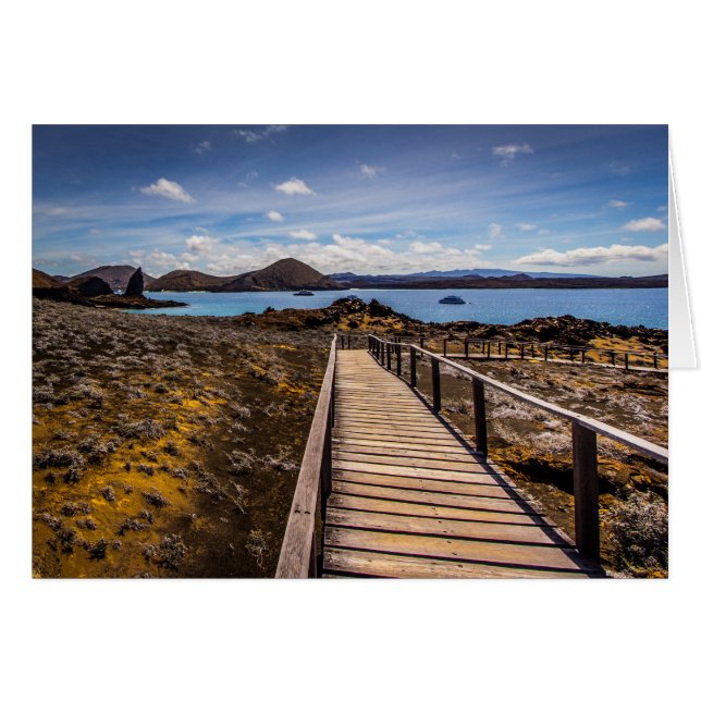 L'île de Bartolome dans les îles Galapagos (Devant Horizontal)