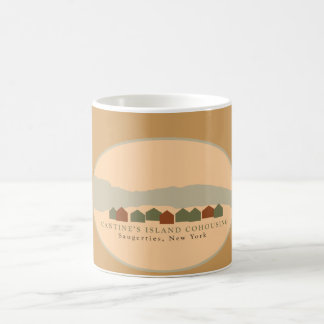 L'île de Cantine choisissant la tasse de café