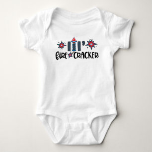 Lil'firecracker Baby Bodysuit Strampler