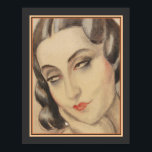 "Lili Elbe" Art Deco Poster<br><div class="desc">Art Deco Print of Painting by Gerda Wegener of Lili Elbe-erhältlich in 11x14 und 16x20</div>