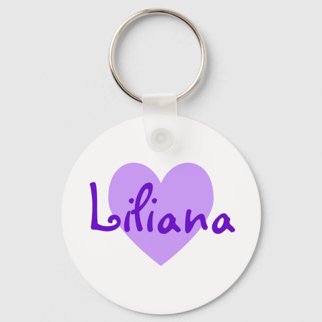 Liliana Lila Schlüsselanhänger (Vorderseite)
