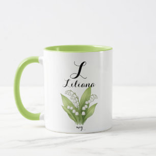 Liliana – Maiglöckchen, Mai-Blüte in Eleganz  Tasse