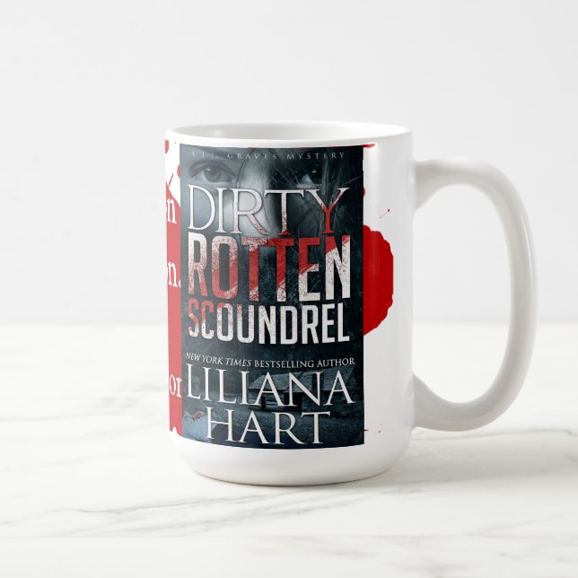 LilianaHart - schmutzige faule Schurken-Tasse Kaffeetasse (Rechts)