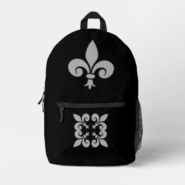 Lilie Bedruckter Rucksack (Vorderseite)