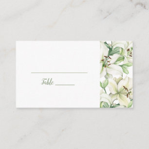 LILIE Blüten Eleganz Platzkarte