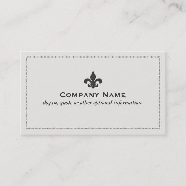 Lilie Business Card Visitenkarte (Vorderseite)