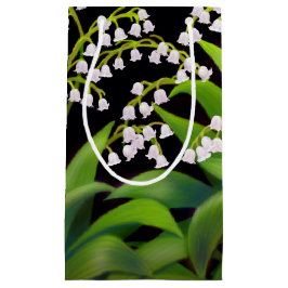 Lilie der Tal-Garten-Blumen-Geschenk-Tasche Kleine Geschenktüte