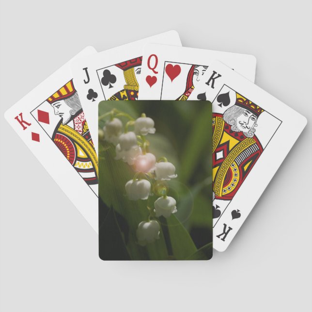 Lilie des Tals Spielkarten (Rückseite)