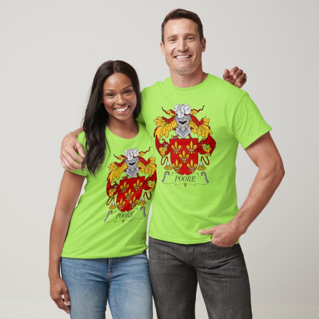 Lilie Familienwappen T-Shirt (Unisex)