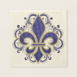 Lilie Fine Vintag Floral Serviette