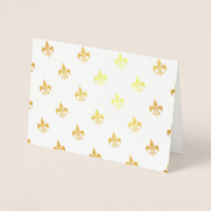 Lilie Foil Folienkarte