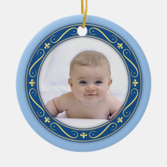 Lilie Foto Ornament (Vorne)