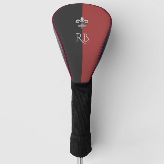 Lilie Golf Head Cover Headcover (Vorderseite)