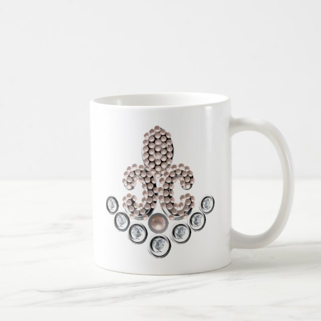 Lilie Kaffeetasse (Rechts)