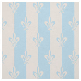 Lilie Light Blue & Pink Champagne Stoff