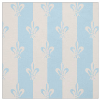 Lilie Light Blue & Pink Champagne Stoff
