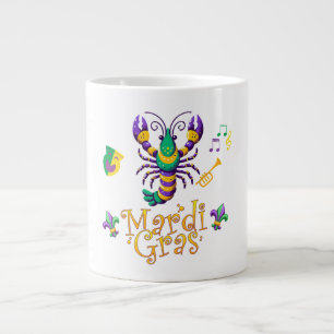 Lilie Mardi Gras Jumbo-Tasse