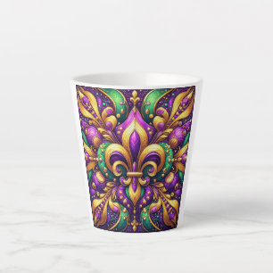 Lilie Mardi gras Milchtasse