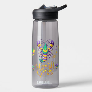 Lilie Mardi Gras Trinkflasche