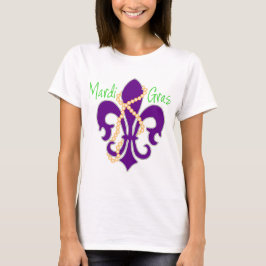 Lilie mit Perlen T-Shirt