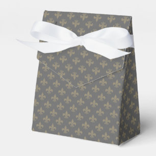 Lilie Muster + Bild oder Text Geschenkschachtel