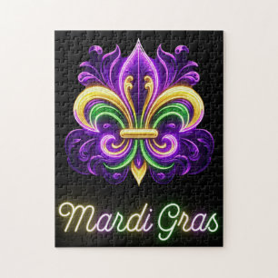 Lilie Neon Mardi Gras