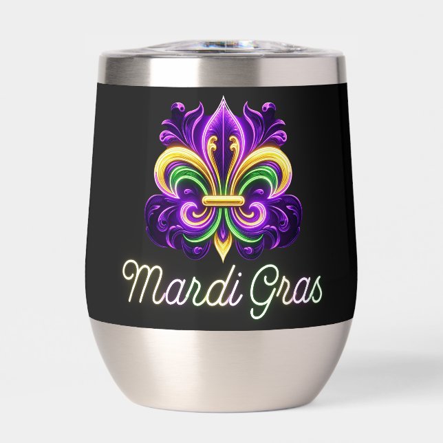 Lilie Neon Mardi Gras (Vorderseite)