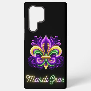 Lilie Neon Mardi Gras Samsung Galaxy Hülle