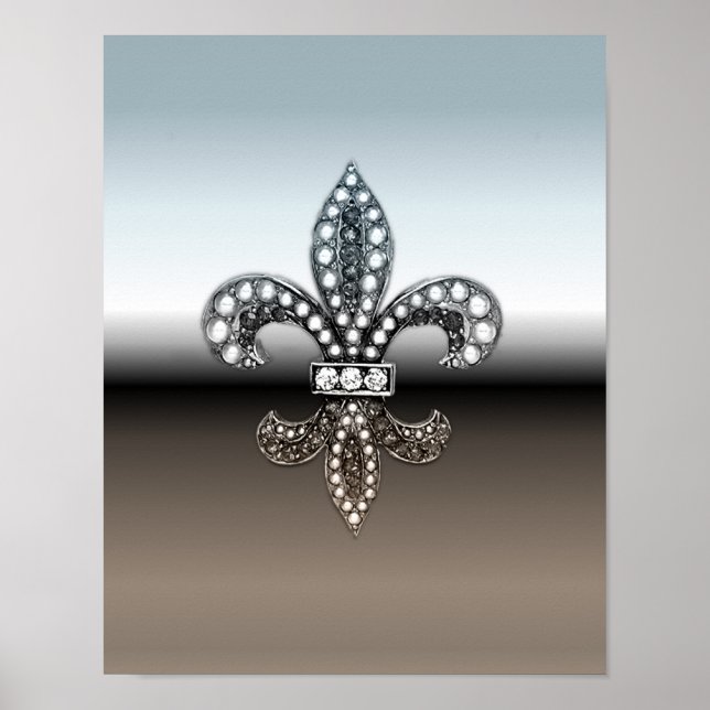 Lilie New Orleans Poster Jewel Sparkle (Vorne)
