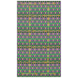 Lilie, Pfeile, Mardi Gras Tischdecke