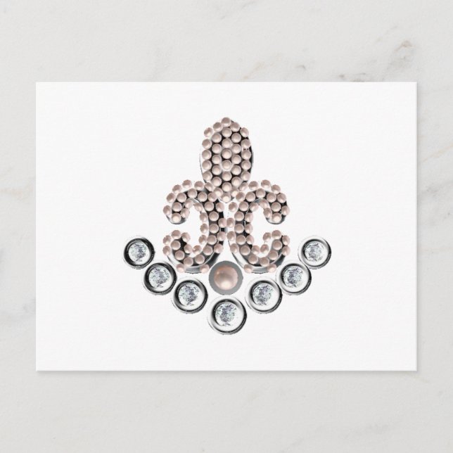 Lilie Postkarte (Vorderseite)