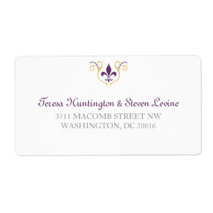 Lilie Reply Envelope Label