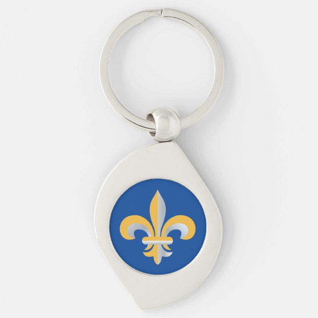 Lilie Schlüsselanhänger (Vorderseite)