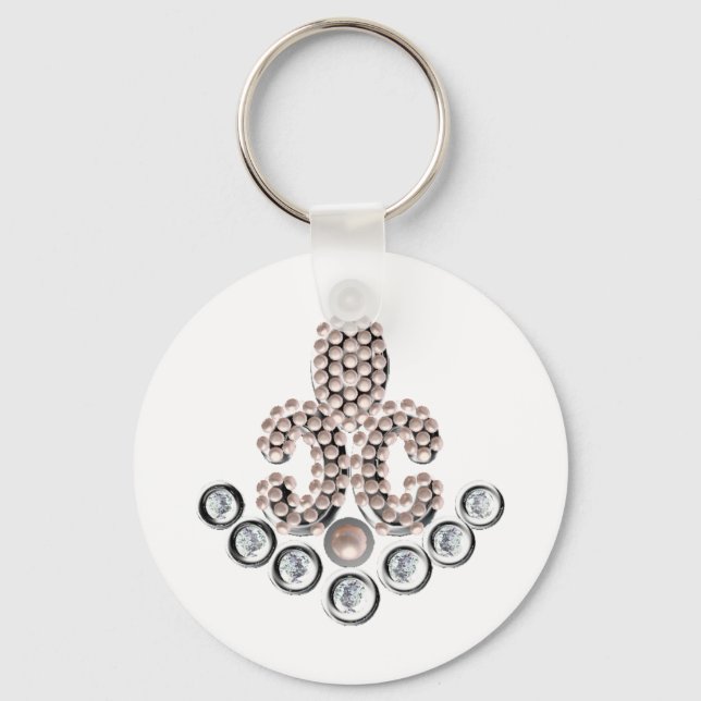 Lilie Schlüsselanhänger (Vorderseite)