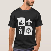 Lilie Scouting Campfire Compass-Junge