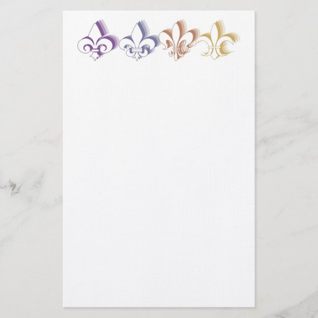 Lilie stationär briefpapier (Vorderseite)