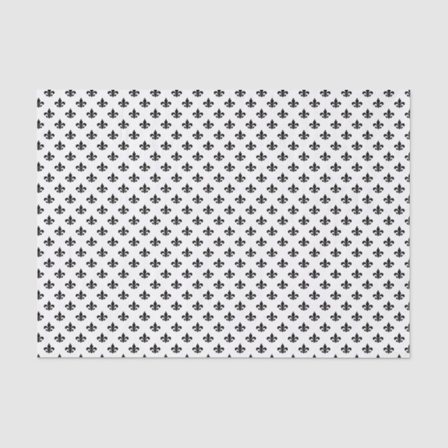 Lilie-Symbolmuster Seidenpapier (Vorderseite)
