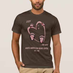 Lilie und Hoffnungs-Liebe T-Shirt