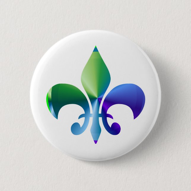 Lilie:  Unterschriften-Muster durch Naveen Button (Vorderseite)