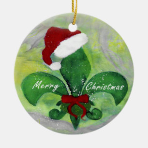 Lilie Weihnachtsschmuck aus meiner Kunst.