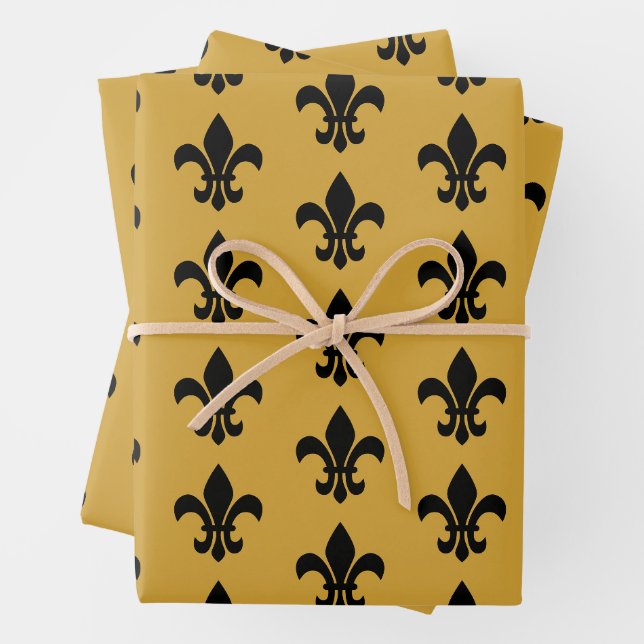 Lilie Wrapping Paper Sheets Geschenkpapier Set (Beispiel)
