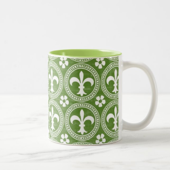 Lilie Zweifarbige Tasse (Rechts)