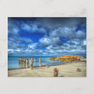 Lilien Beach   Wybalena, Flinders Island Postkarte